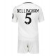 Real Madrid Jude Bellingham #5 Dětské Oblečení Domácí Dres 2024-25 Krátkým Rukávem (+ trenýrky)